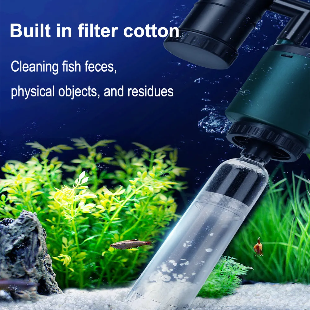 2000L/H 36W Aquarium Tool | Electric Fish Tank Pump | Water Changer Sand Washer | AU