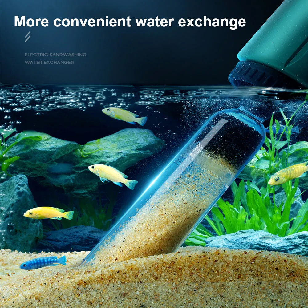 2000L/H 36W Aquarium Tool | Electric Fish Tank Pump | Water Changer Sand Washer | AU