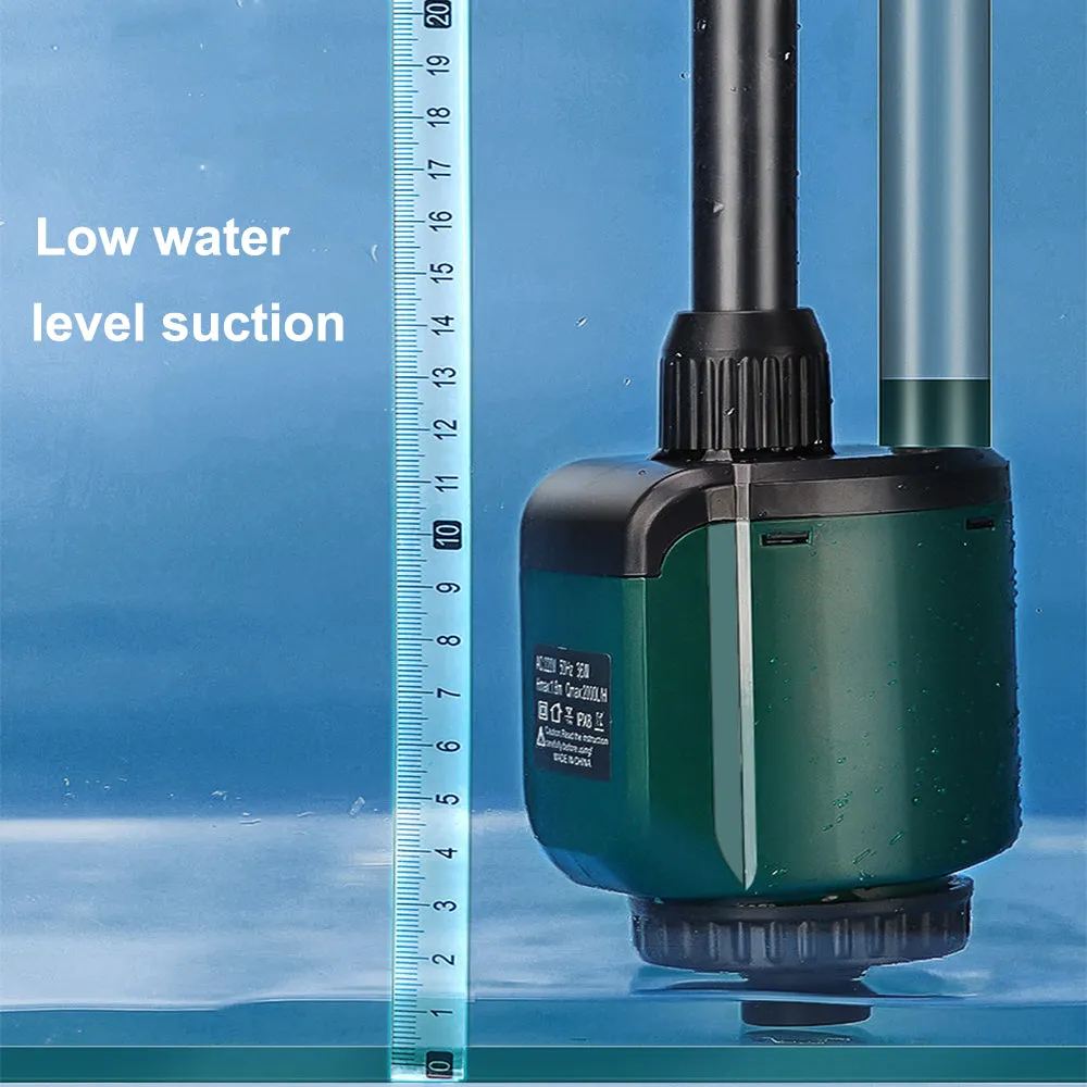 2000L/H 36W Aquarium Tool | Electric Fish Tank Pump | Water Changer Sand Washer | AU