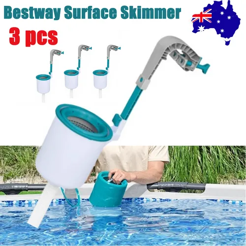3PCS Bestway Surface Skimmer | Quick-Up Fast Set Frame Pool | Paddling Pool Cleaner