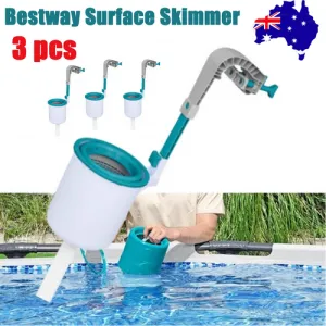 3PCS Bestway Surface Skimmer | Quick-Up Fast Set Frame Pool | Paddling Pool Cleaner