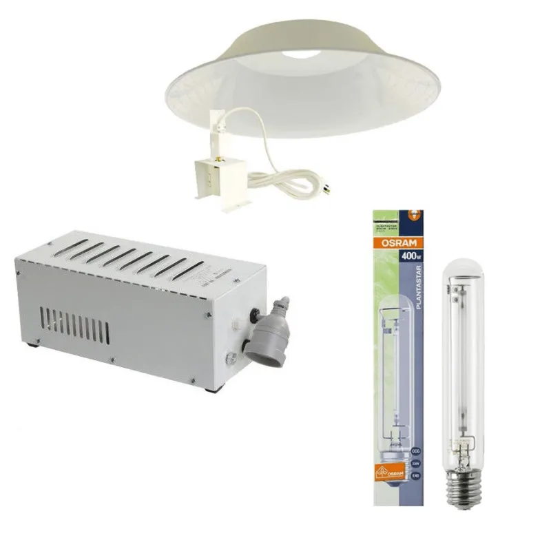 400w HPS Grow Light Kit | Osram Bulb   730mm Deep Bowl   Ballast