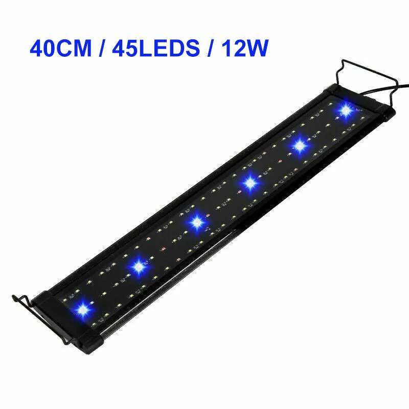 40cm Full Spectrum LED Aquarium Light | Aqua Plant Fish Tank Bar Lamp