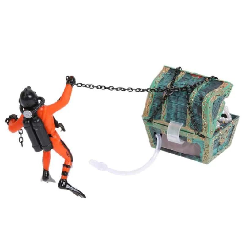 Aquarium Decor Resin Diver