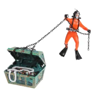 Aquarium Decor Resin Diver