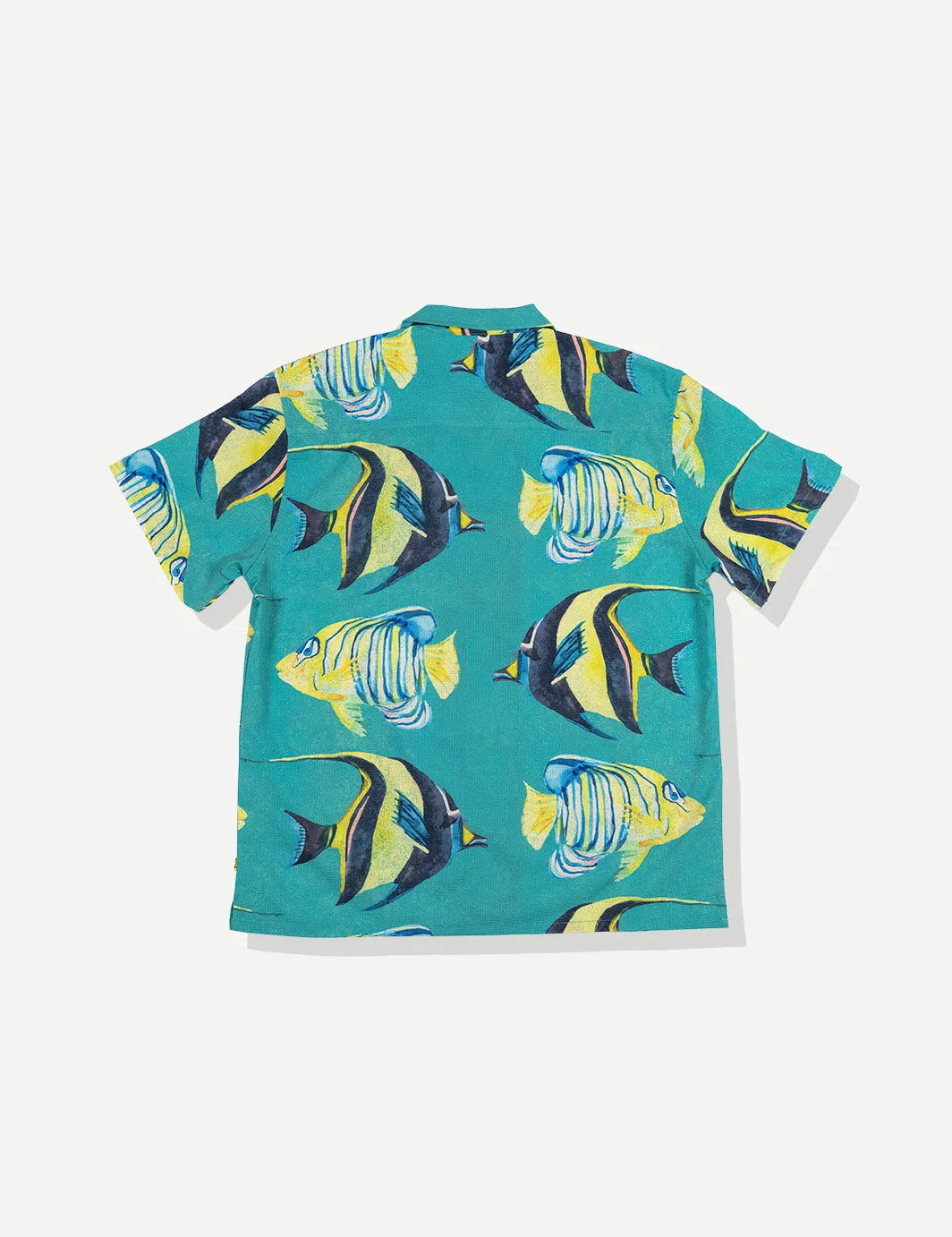 Aquarium Leisure Stretch Buttonup