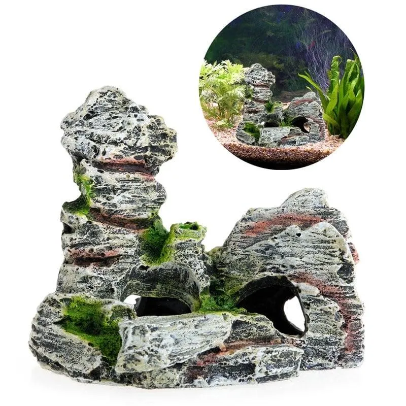 Artificial Cave Castle for Aquarium