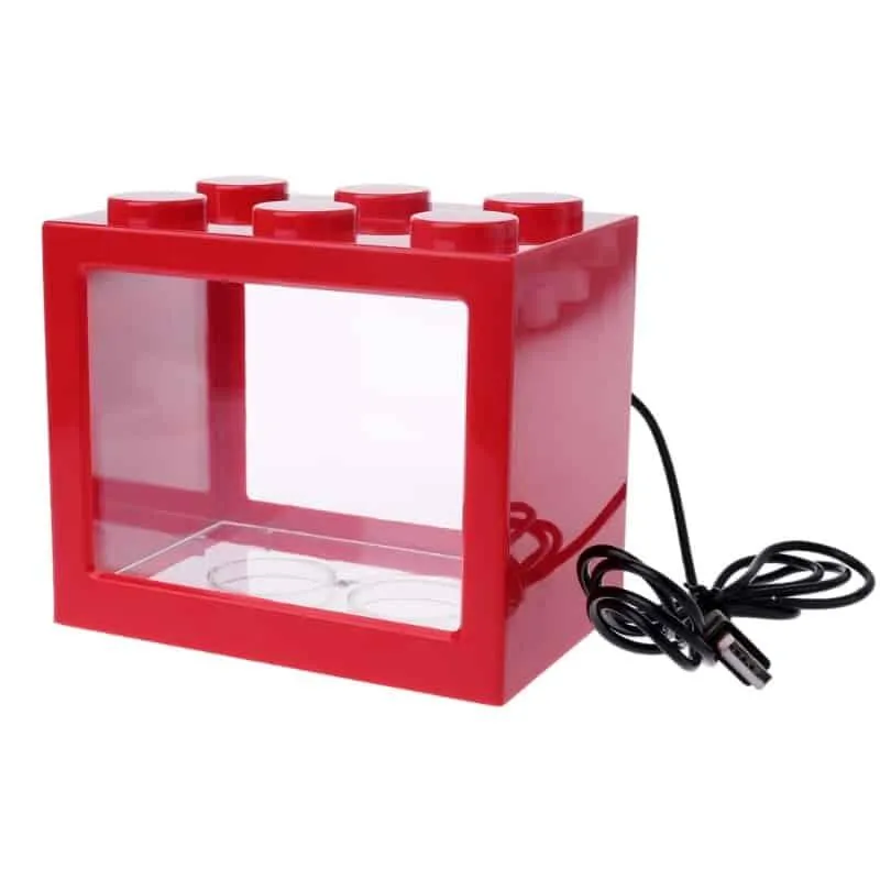 Building Block Design Mini Aquarium