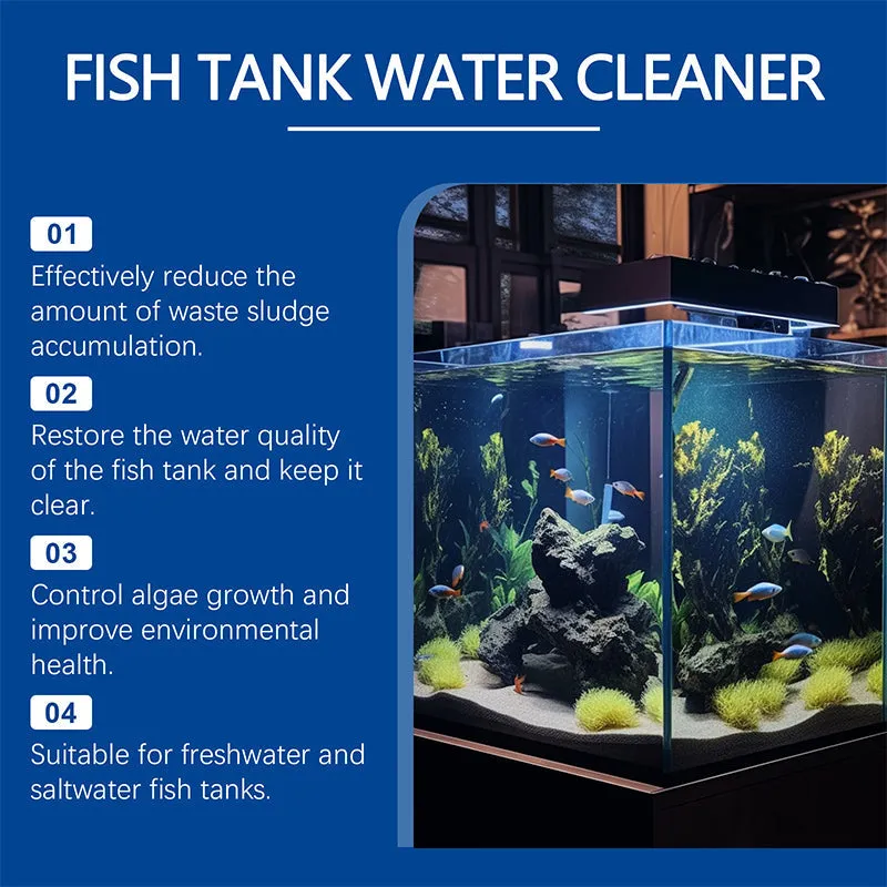 BUY 2 GET 1 FREEFish Tank Water Powerful Cleaner