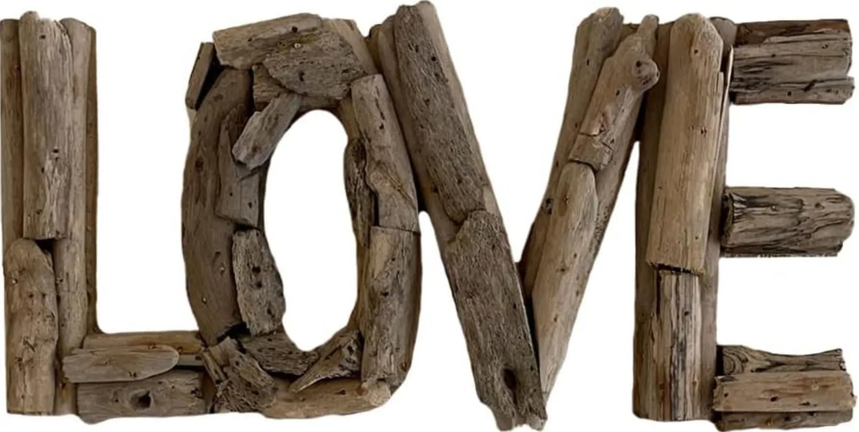 Driftwood LOVE Wall Art