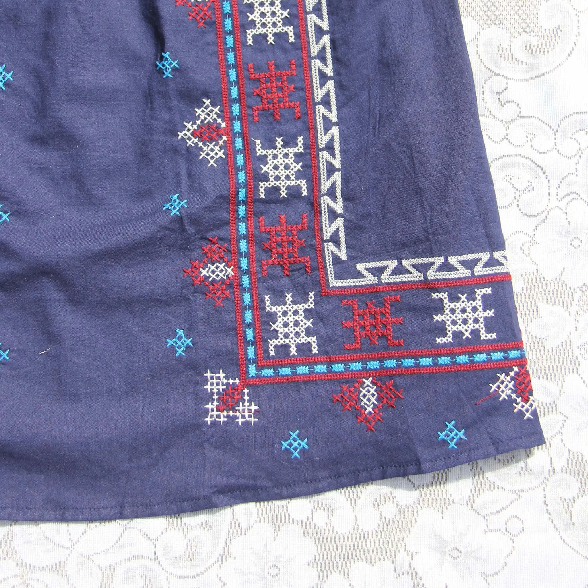 Driftwood Summer Dress in Navy