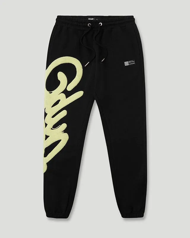Handstyle Logo Trackpants Black/Sorbet