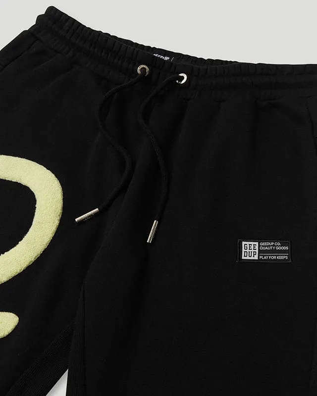 Handstyle Logo Trackpants Black/Sorbet