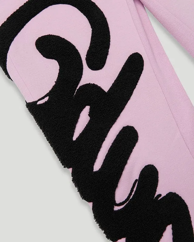 Handstyle Logo Trackpants Lavender/Black