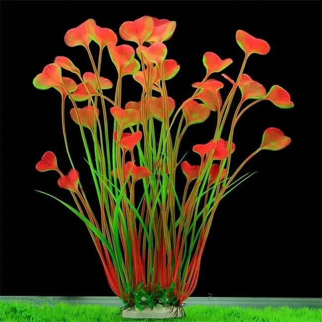 Heart Leaves Decorative Plant for Aquarium