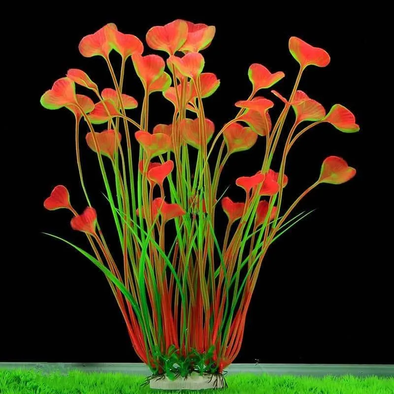 Heart Leaves Decorative Plant for Aquarium