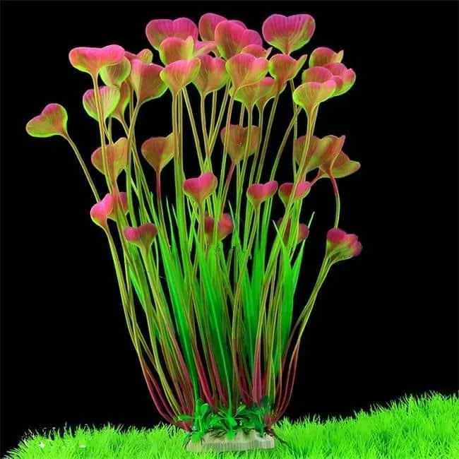 Heart Leaves Decorative Plant for Aquarium