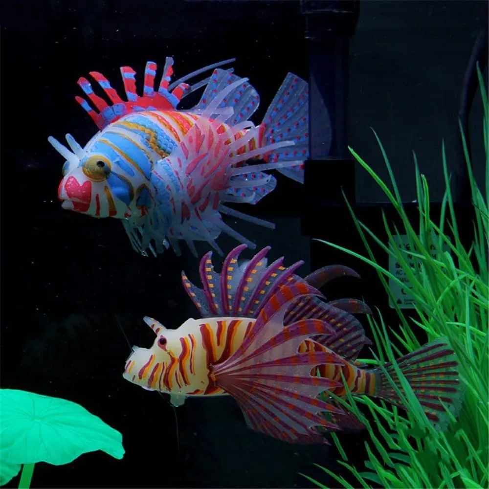 Luminous Fish Aquarium Decor