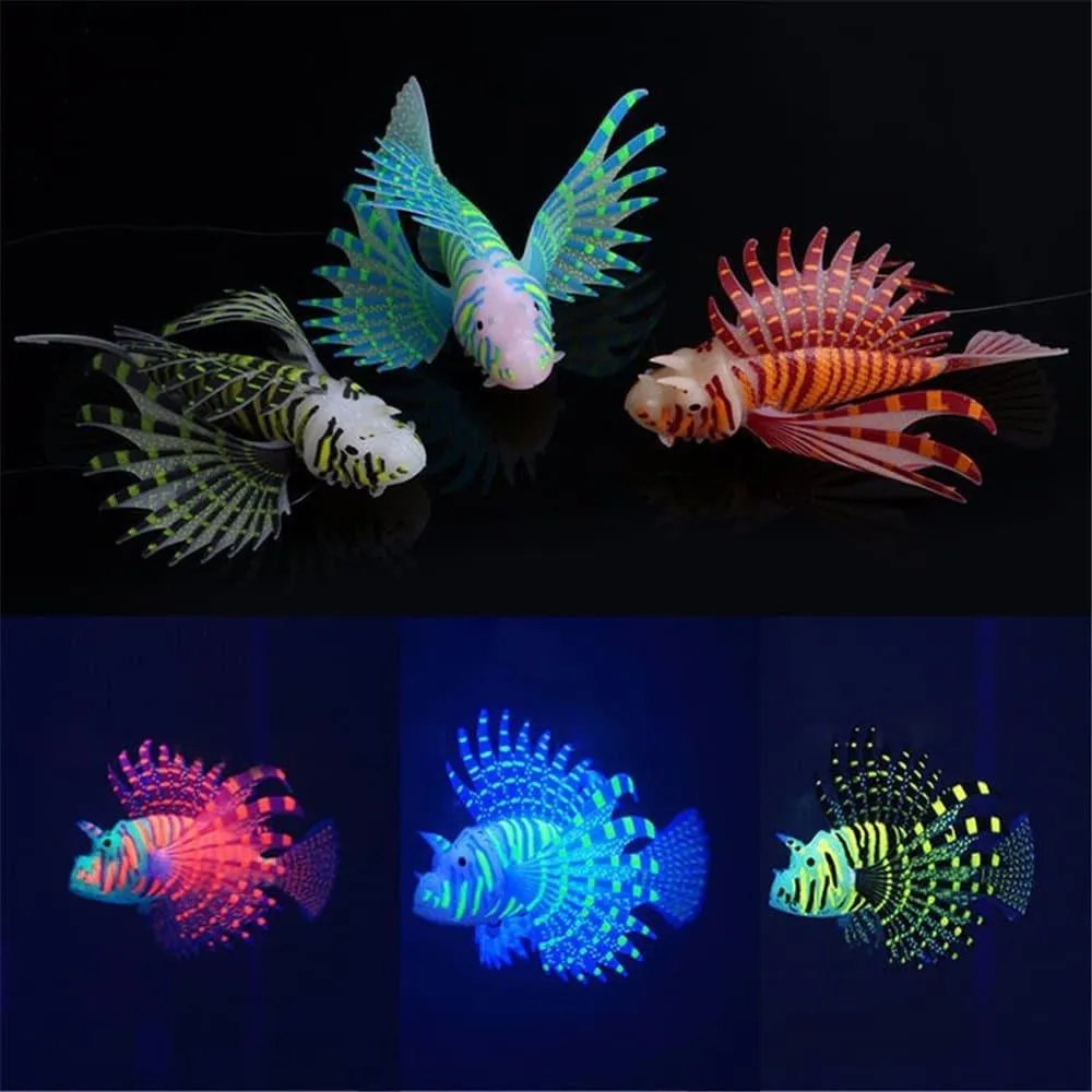 Luminous Fish Aquarium Decor