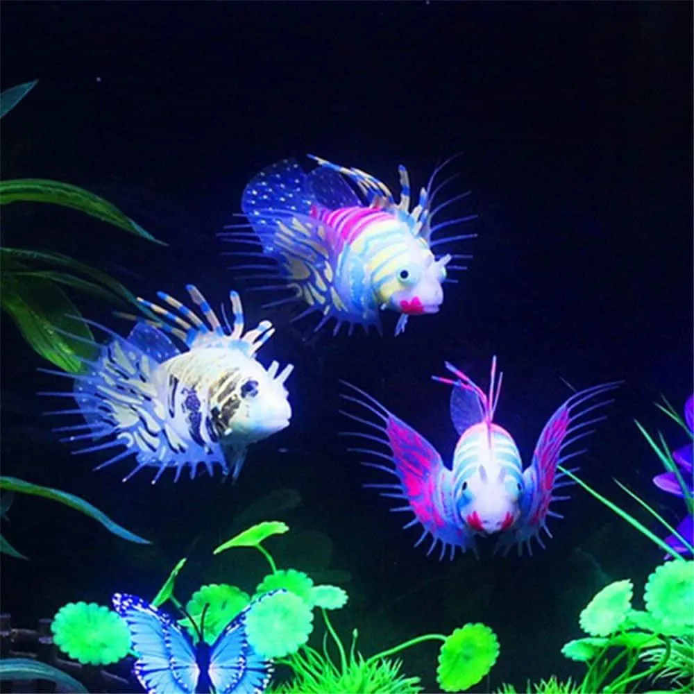 Luminous Fish Aquarium Decor
