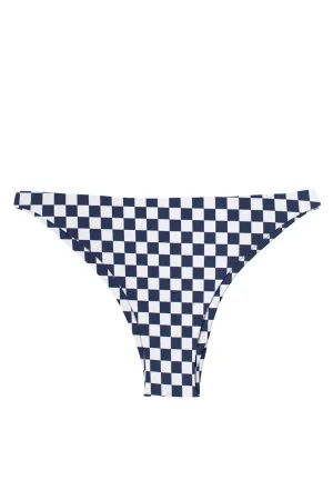 MIKOH Miyako 2 Bottom in Checkered Aquarium- Last One