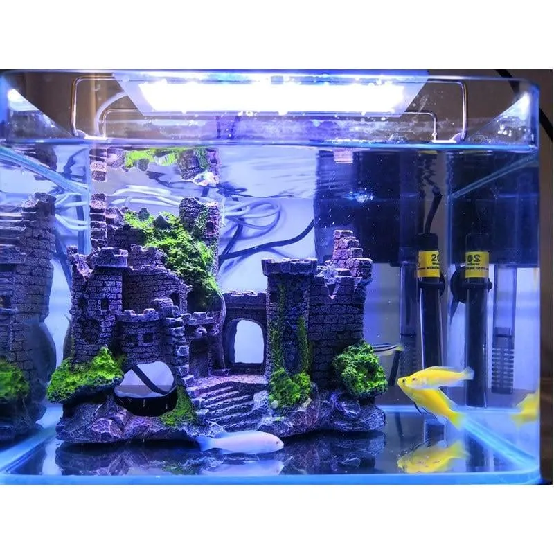 Old Castle Aquarium Decor