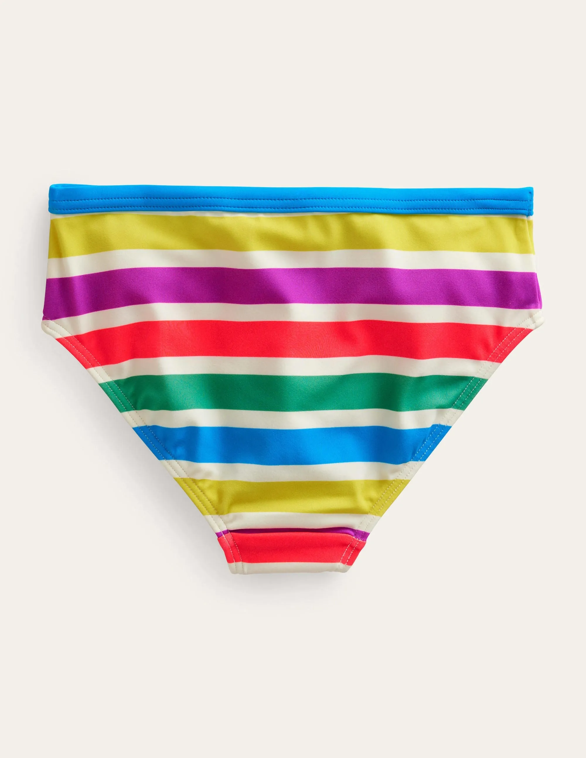 Patterned Bikini Bottoms-Day Tripping Stripe
