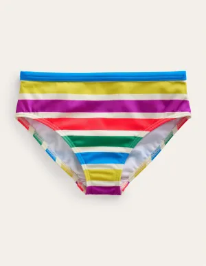Patterned Bikini Bottoms-Day Tripping Stripe