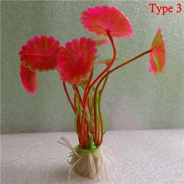 Plastic Multicolored Aquarium Plants