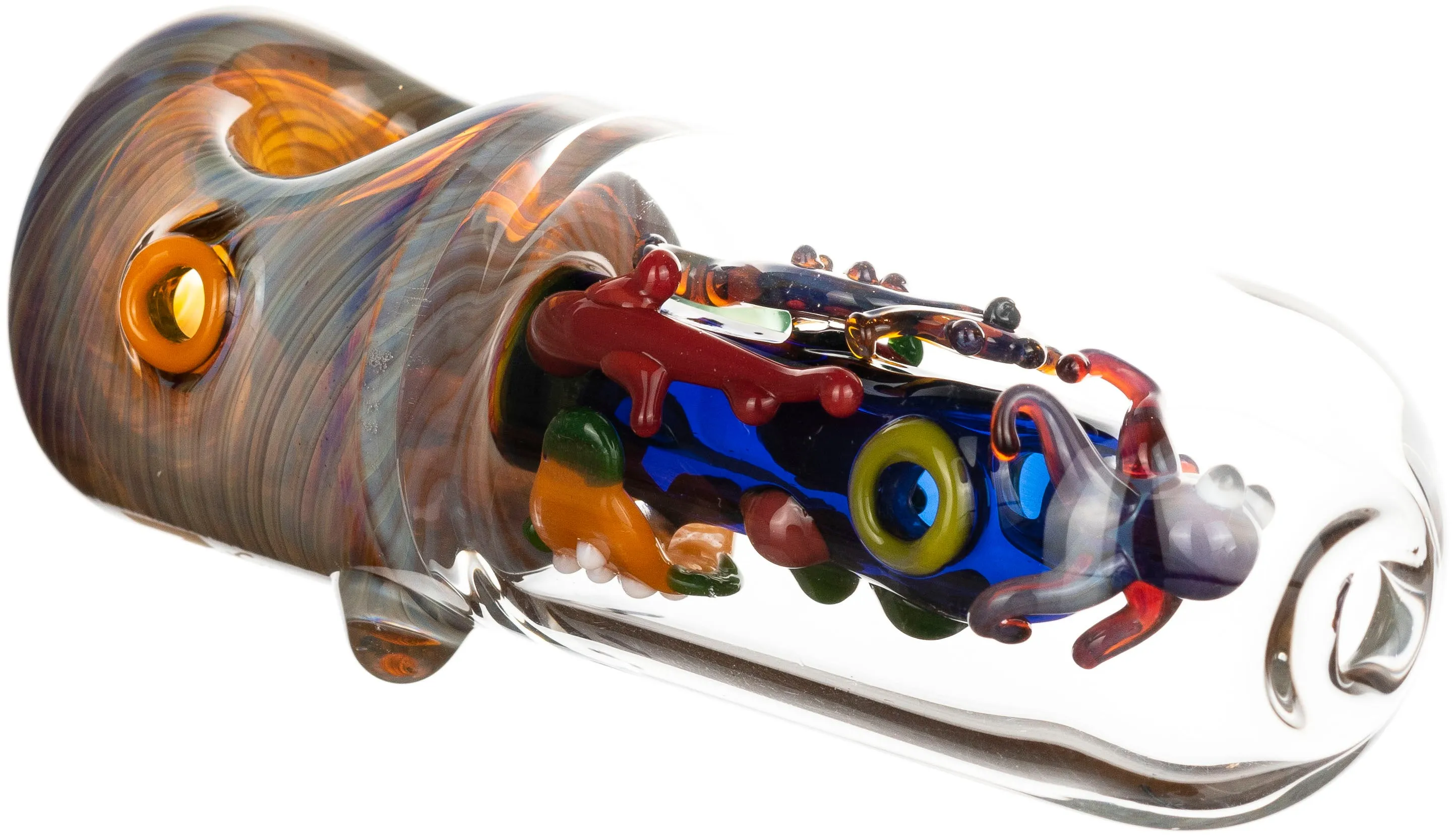 Premium Aquarium Hand Pipe, by MK100 Glass