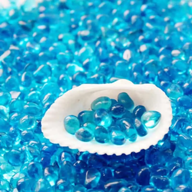 Pretty Blue Stones For Aquarium