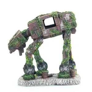 Robot Fugurine Aquarium Decor