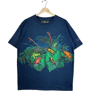 Vintage North Carolina Aquariums Frog Tee